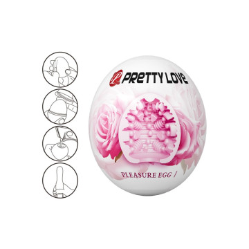 Pretty Love - Masturbador Masculino Huevo Rosa | Vybes.it