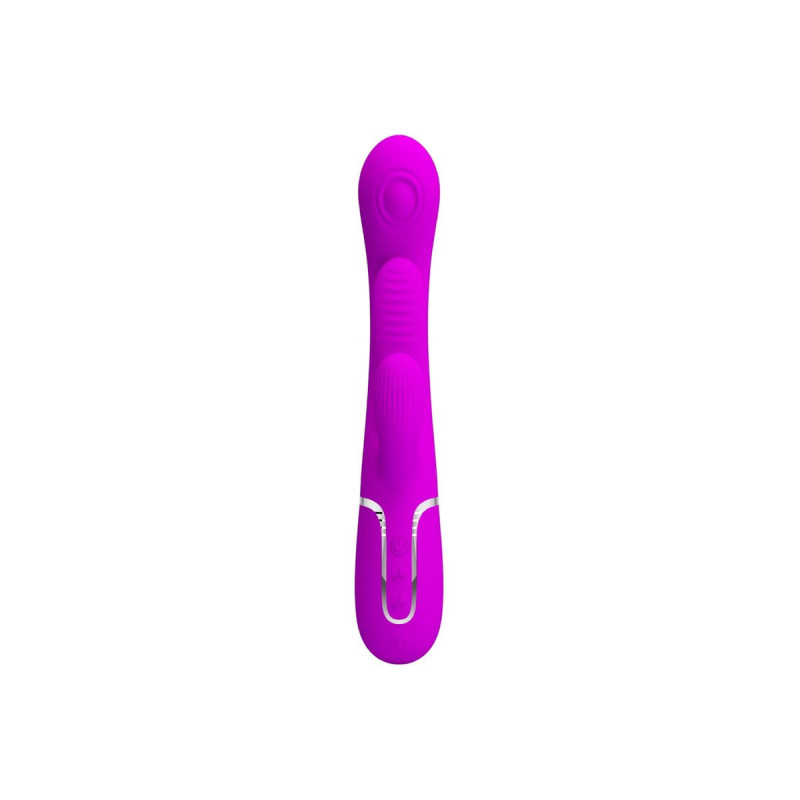 Pretty Love - Shania Triple Vibrador Rabbit Multifunción Rosa |