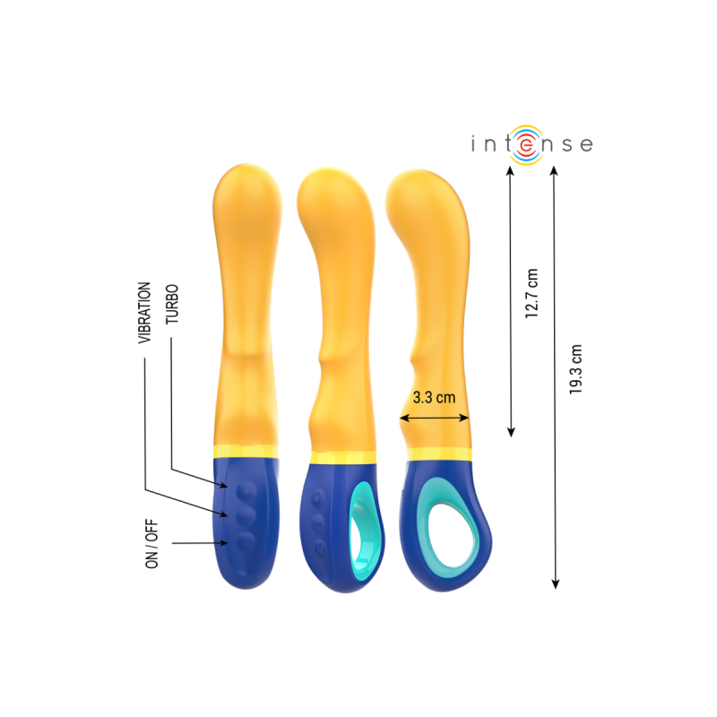 Intense - Shaggy Vibrador Punto - G Amarillo | Vybes.it