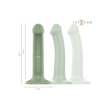 Intense - Becca Vibrator Mit Saugnapf 10 Vibrationen Grüne