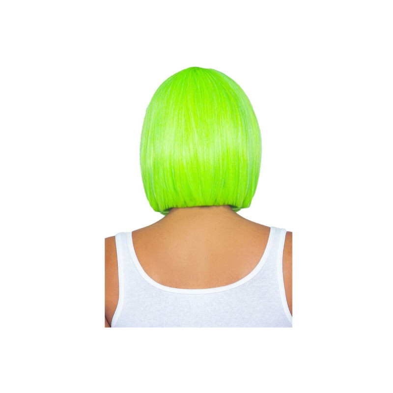 Leg Avenue – Fluoreszierende Bob - Perücke Neongrün | Vybes.it