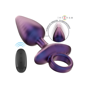 Intense - Michael Plug Anal Vibrant Modèle 2 Télécommande | Vybes.it