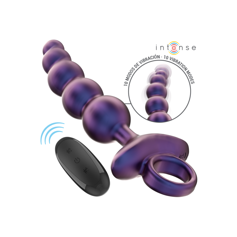 Intense - Tito Plug Anal Vibrant Modèle 3 Télécommande | Vybes.it