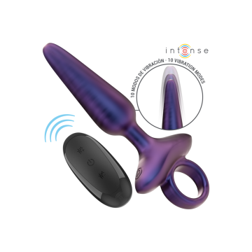 Intense - Marlon Plug Anal Vibrant Modèle 4 Télécommande | Vybes.it