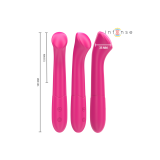 Intense - Paty Vibrador 19 Cm Flexible 10 Vibraciones Modelo 2 Rosa