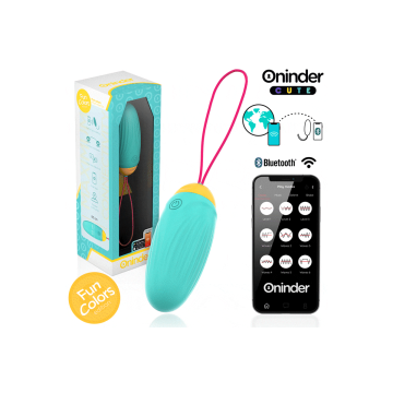 Oninder Cute - Love Pleasure Huevo Vibro - Gemas Rotadoras Silicona