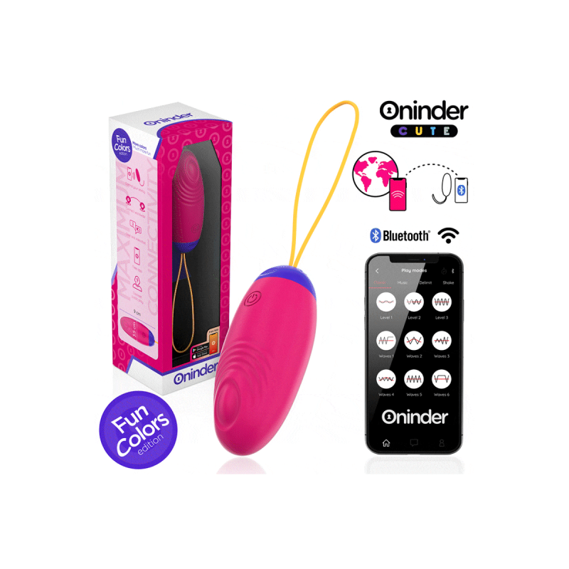 Oninder Cute - Love Pleasure Huevo Vibro - Wave Tapping Silicona