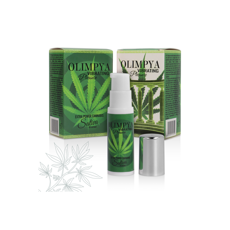 OLIMPYA - VIBRATING PLEASURE CANNABIS EXTRA SATIVA - Augmentation de…