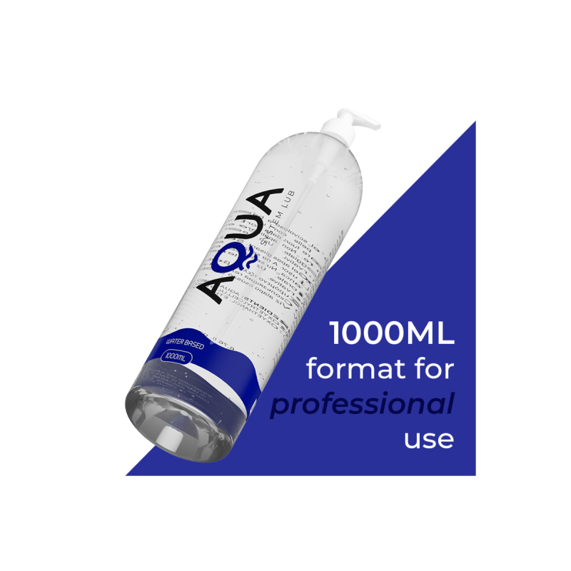 Aqua Quality - Lubricante Base De Agua 1000 Ml | Vybes.it
