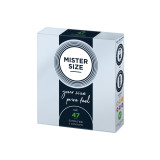 MISTER SIZE - PRESERVATIVI TAGLIA XS 47 MM (3 UNITÀ) - Kartons mit 3…
