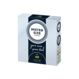 MISTER SIZE - KONDOMGRÖSSE S 49 MM (3 EINHEITEN) - Kartons mit 3 Stück