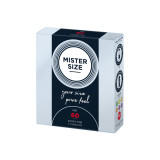 MISTER SIZE - CONDOM SIZE XL 60 MM (3 UNITS) - Boxes of 3