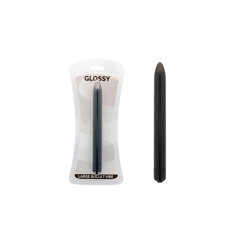 Glossy - Slim Vibrador Negro | Vybes.it