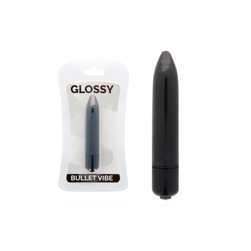 GLOSSY - DÜNNES VIBE SCHWARZ - Mini-Vibratoren | Vybes.it