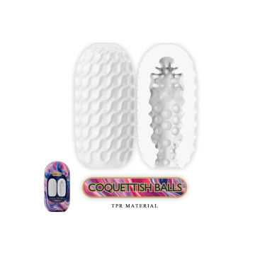 Pretty Love - Coquettish Balls Masturbador Masculino Silicona