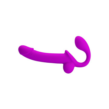 Pretty Love - Kelpie Estimulador Strap - On Doble Morado | Vybes.it