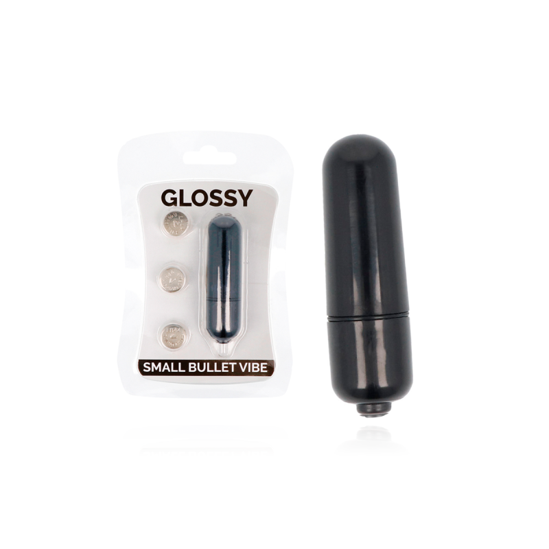 GLOSSY - KLEINE BULLET VIBE SCHWARZ - Mini-Vibratoren | Vybes.it