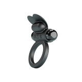 Pretty Love - Debonaire Anillo Vibrador Conejo 10 Vibraciones Negro