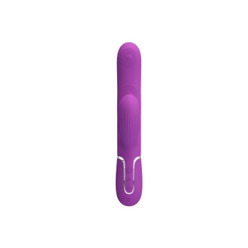 Pretty Love - Perlita Vibrador Rabbit Multifunción 3 En 1 Morado |