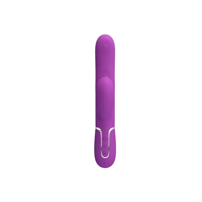 Pretty Love - Perlita Vibrador Rabbit Multifunción 3 En 1 Morado |