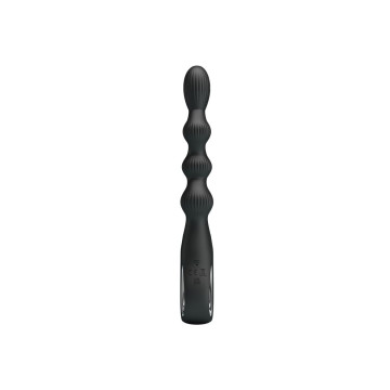 Pretty Love - Federer Vibrador Anal 12 Vibraciones Negro | Vybes.it
