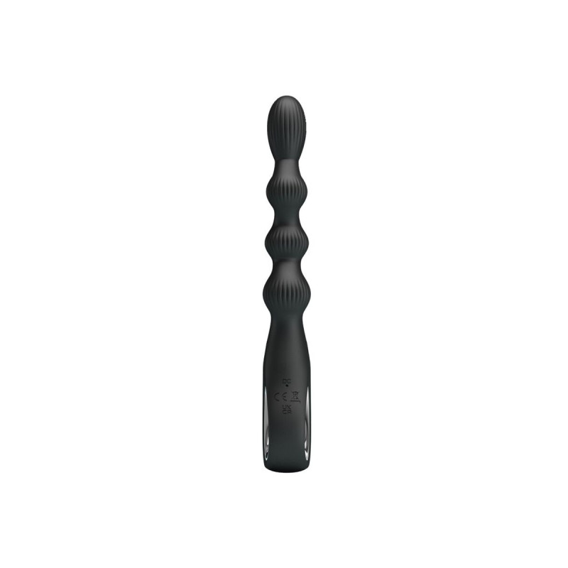 Pretty Love - Federer Vibrador Anal 12 Vibraciones Negro | Vybes.it