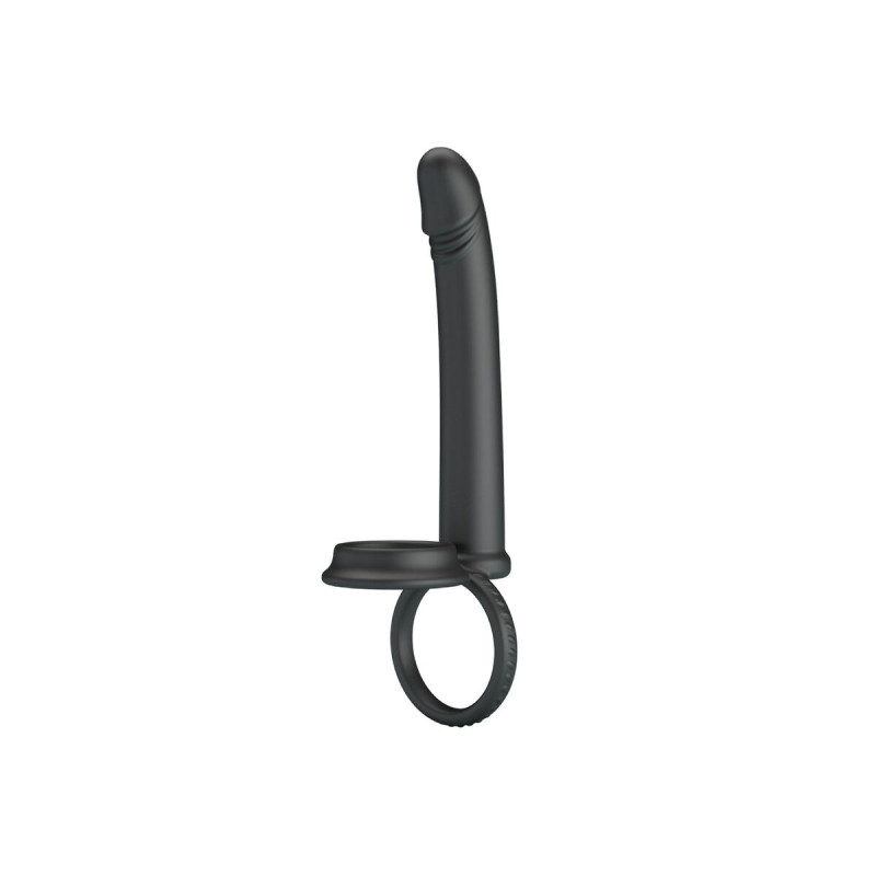 Pretty Love - Dillion Double Pénétration Double Anneau Pénal Noir |