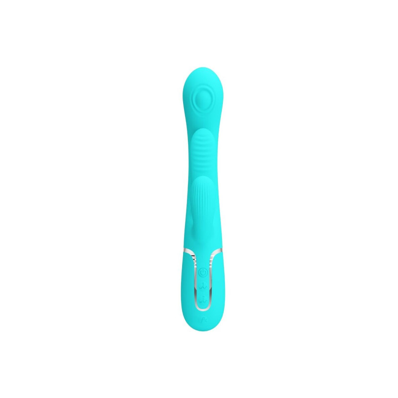 Pretty Love - Shania Triple Vibrador Rabbit Multifunción 3 En 1 |