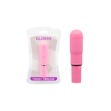 GLOSSY - VIBRATORE TASCABILE DEEP ROSE - Mini vibratori