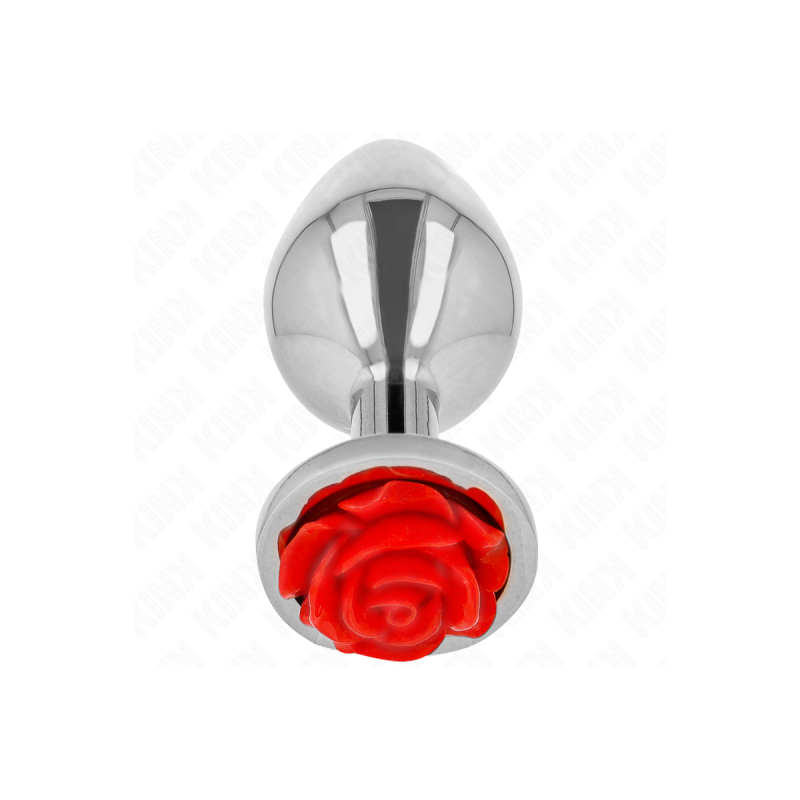 KINK - PLUG ANAL ROSE ROUGE TAILLE S - KINK PLEASURE PLUGS - Bouchon…
