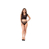 Livco Corsetti Fashion - Elin Lc 20212 Sujetador + Panties Negro