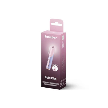 Satisfyer - Bold Kiss Estimulador Clítoris Por Ondas Rosa / Violeta
