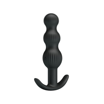 Pretty Love - Sidney Vibrador Anal 10 Vibraciones Negro | Vybes.it