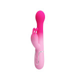 Pretty Love - Dejon Vibrador Rabbit 3 En 1 Multifunción Rosa |