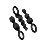 Satisfyer - Anal Plugs Set 3 Pcs Negro | Vybes.it