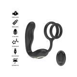 IBIZA - Plug anal rotatif télécommandé WIGGLE avec vibrations périnéa…