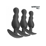 Addicted Toys - Lot De 3 Plug Anal Modèle 1 | Vybes.it