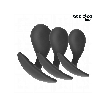 Addicted Toys - Lot De 3 Plug Anal Modèle 3 | Vybes.it