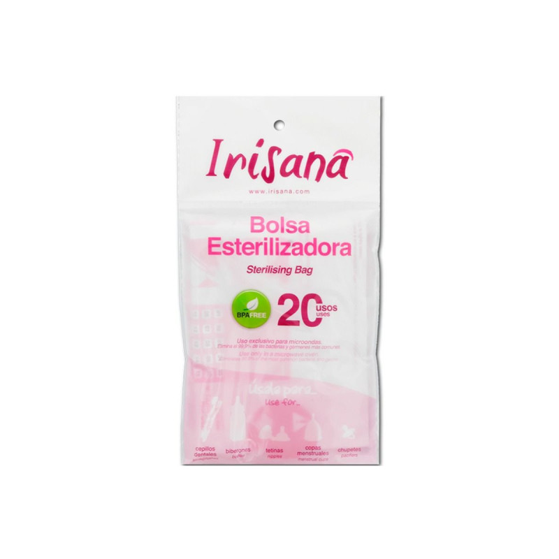 IRISANA - VAGINALBECHER-STERILISATORBEUTEL 1 EINHEIT - IRISCUP - Wart…