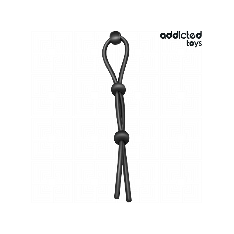 ADDICTED TOYS - SILICONE ROPE FOR THE TRIPLE LOOP PENIS - Cockrings w…