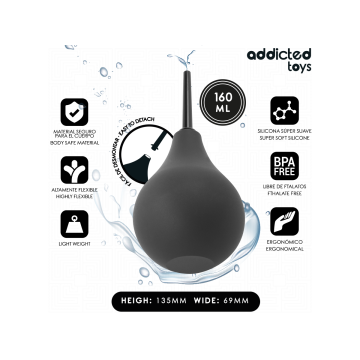ADDICTED TOYS - REISE-ANALREINIGER GRÖSSE M 160 ML - Analdusche