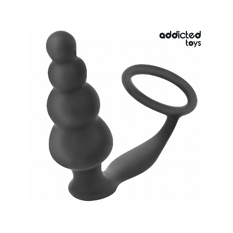 Addicted Toys - Plug Anal Con Anillo Silicona Modelo 5 | Vybes.it