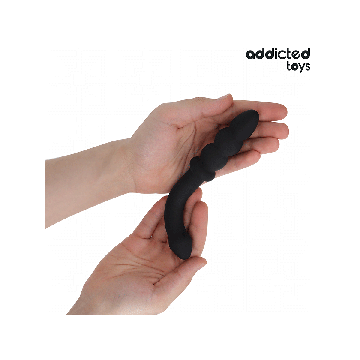 Addicted Toys - Double Anal Massager Silicone 16.5 Cm | Vybes.it