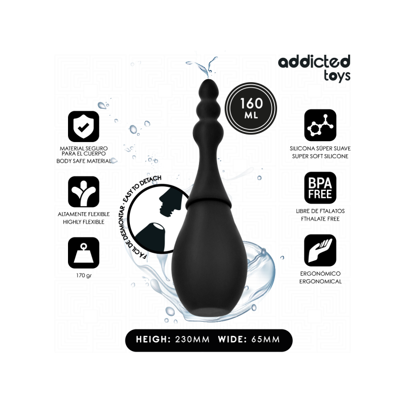 ADDICTED TOYS - DETERGENTE DA VIAGGIO MODELLO 4 - Doccia anale