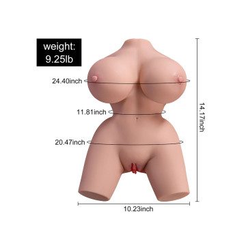 XISE - FRIEDA TORSO REALÍSTICO FEMENINO CON VIBRACIÓN 36 CM