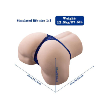 XISE - GINA MASTURBADOR VAGINA REALÍSTICO MULTIPOSICIÓN CON VIBRACIÓN Y CONTROL REMOTO
