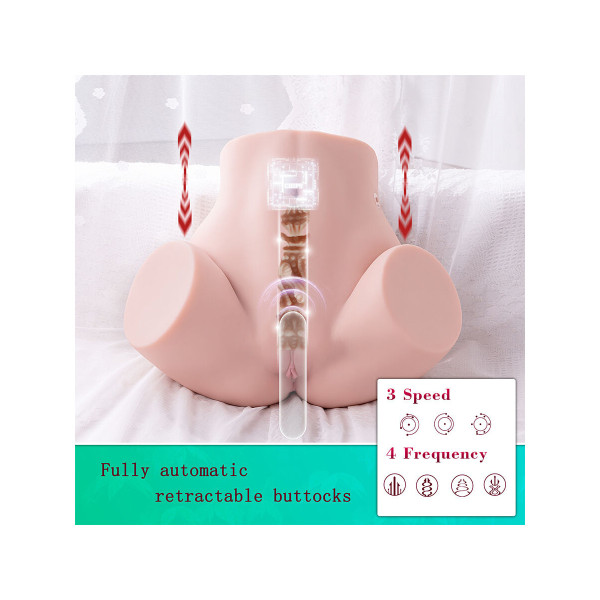 XISE - MARISA MASTURBADOR VAGINA REALÍSTICO MULTIPOSICIÓN CON THRUSTING