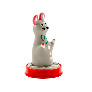 CONDOMERIE - HANDPAINTED NOVELTY CONDOMS MOUSE MODEL 1 - Funny Condoms