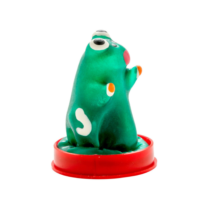 CONDOMERIE - HANDPAINTED NOVELTY CONDOMS FROG MODEL 1 - Funny Condoms