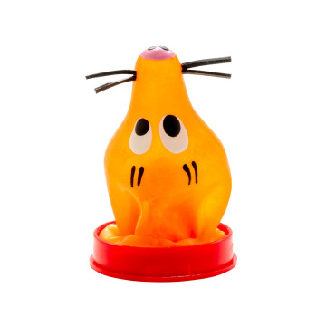 CONDOMERIE - HANDPAINTED NOVELTY CONDOMS FOX GLUED - Funny Condoms